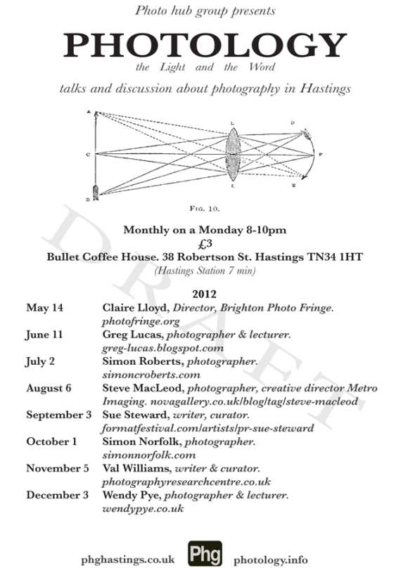 Photology - upcoming photography talks in Hastings
